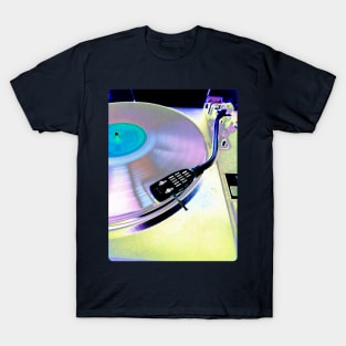 Vinyl Record Art Poster T-Shirt